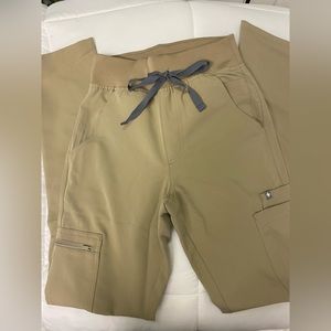 Figs Women's Skinny Pants in Khaki